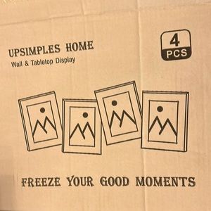 White Wooden Picture Frames NWT Size 8X10